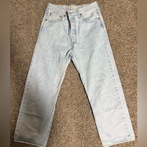 Levi's Light Blue Women's Ribcage Straight